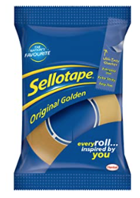 Sellotape 18mmx33m Original Golden Tape